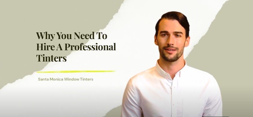 Why You Need To Hire A Professional Tinters