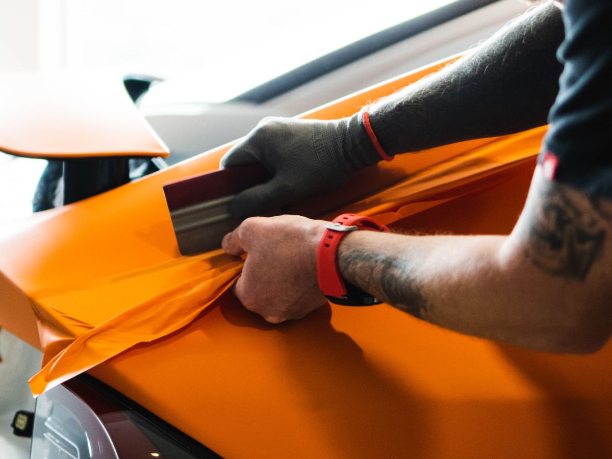 Custom Car Wrapping on Business Advertising